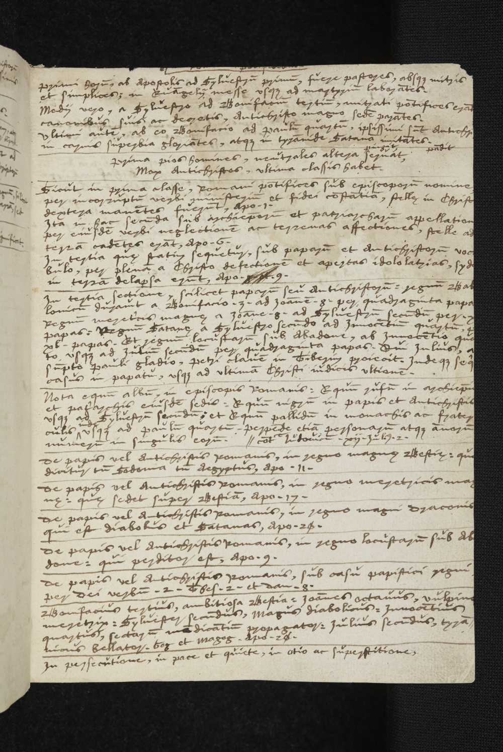 Trinity College, Cambridge MS R.7.15 fol. Ii.r. John Bale’s additions to John Leland’s De Viris Illustribus. Licensed under CC BY 4.0