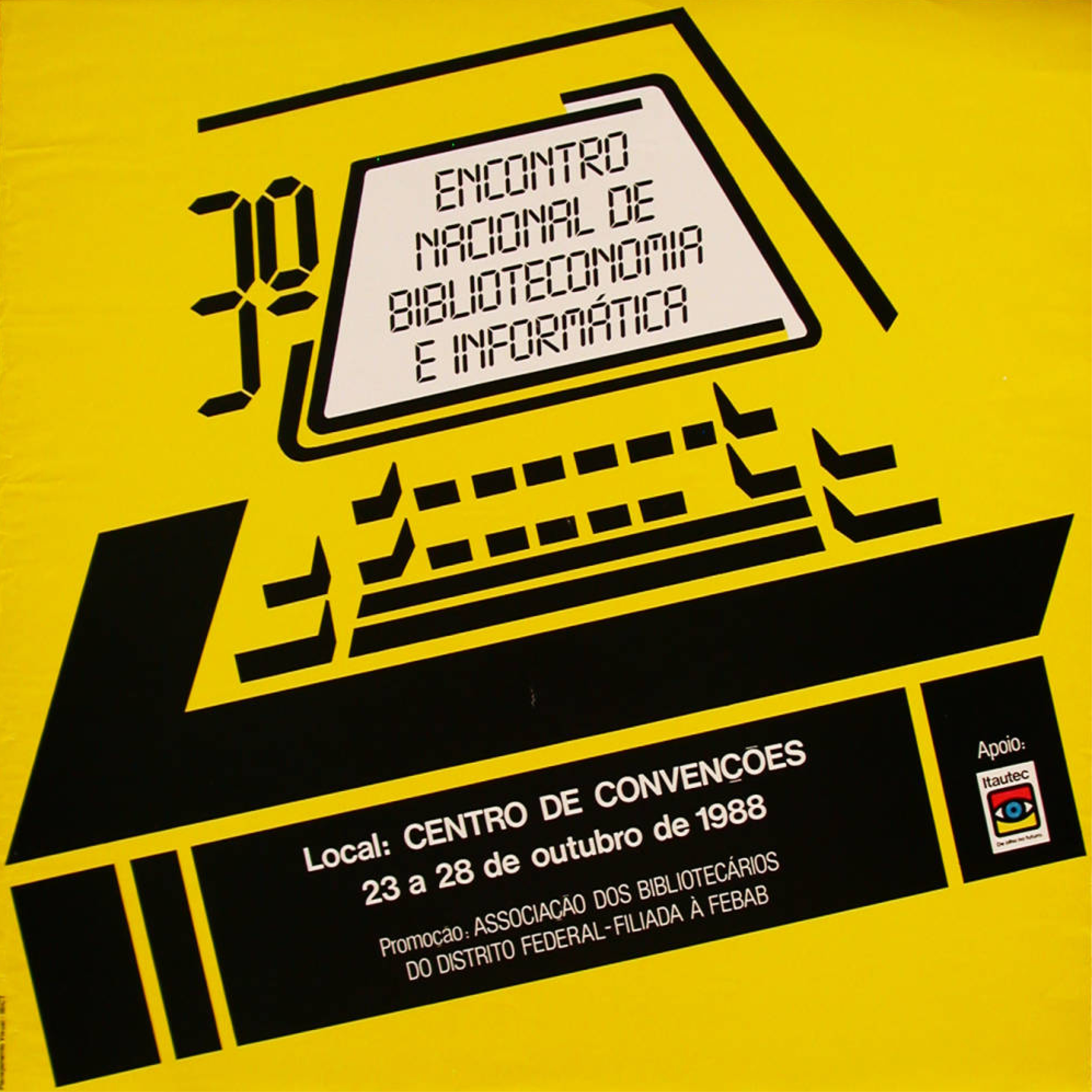 3o Encontro nacional de biblioteconomia e informática (Brazil, 1988). © University of New Mexico.